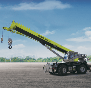 Zoomlion Rough Terrain ZRT850 Crane