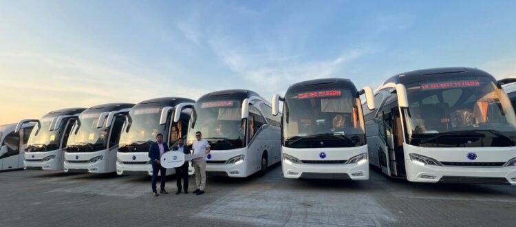 Dalma Motors delivers Navigator Coaches in Dubai